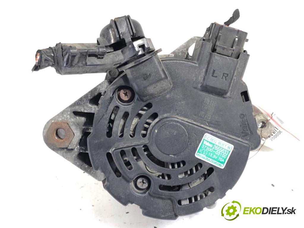 HYUNDAI i20 liftback 2009 57 kW 1.2 1248 Alternátor 37300-03100 (Alternátor)