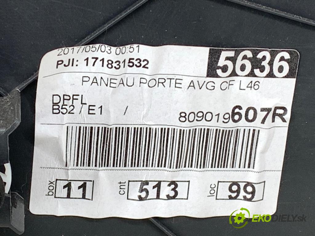 DACIA SANDERO II liftback 2017 54 kW 1.0 SCe 75 998 ča dveře levý přední část