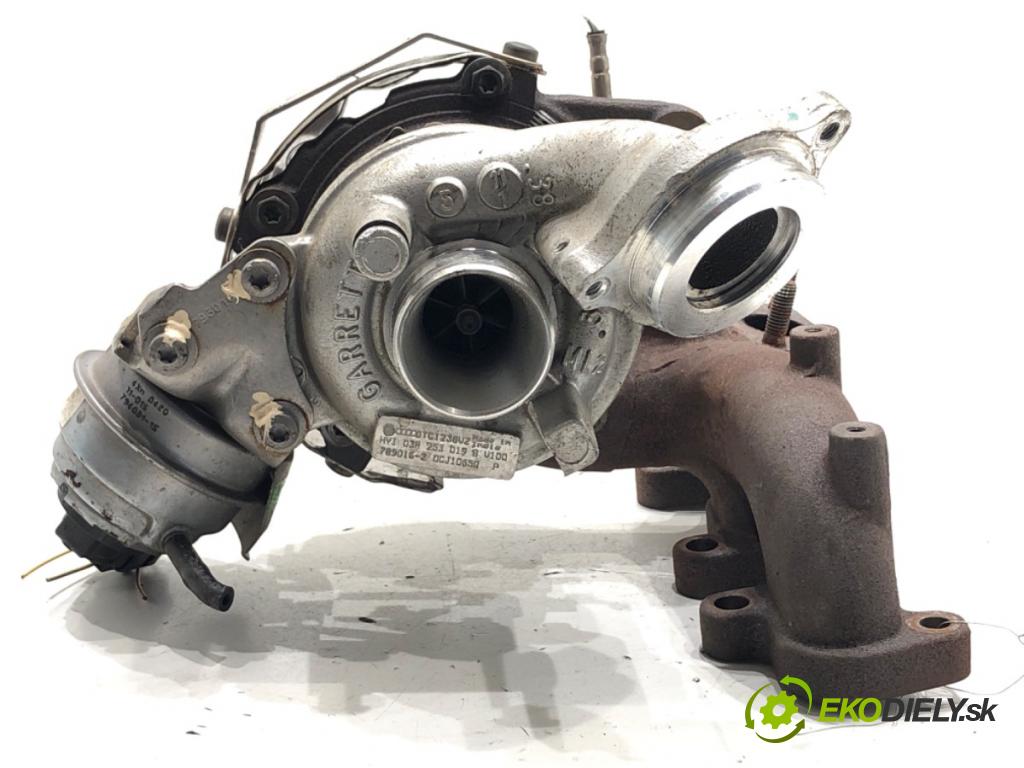 SEAT IBIZA IV liftback 2011 55 kW 1.2 TDI 1199 turbo 03P253019B (Kompletní turbodmychadlo)