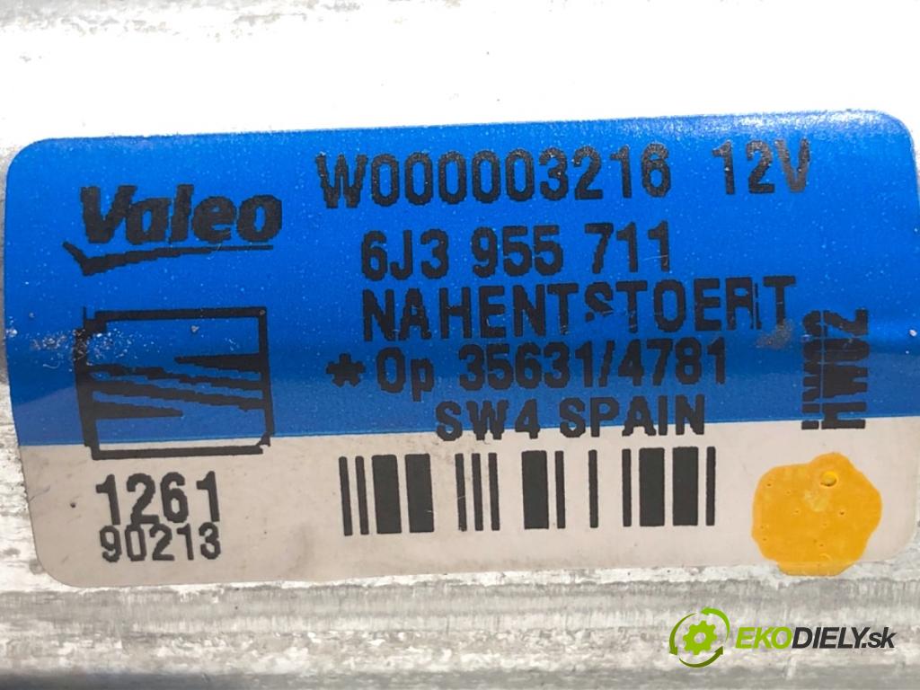 SEAT IBIZA IV liftback 2011 55 kW 1.2 TDI 1199 motor stěračů zadní část 6J3955711