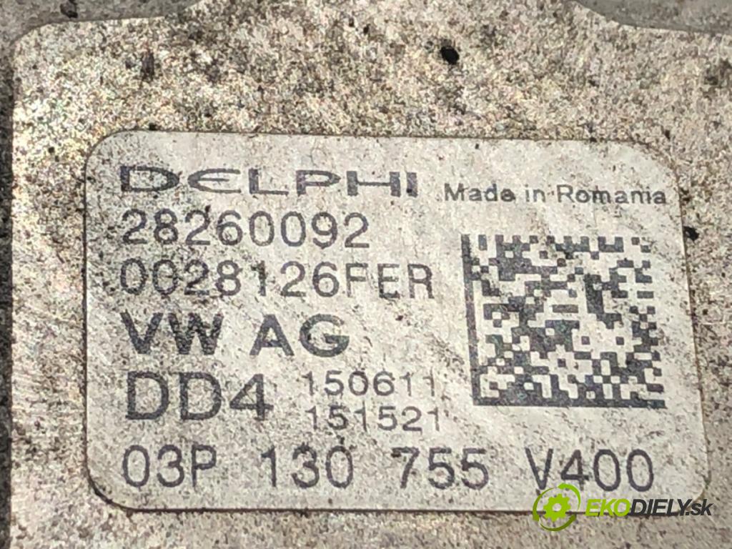 SEAT IBIZA IV liftback 2011 55 kW 1.2 TDI 1199 Pumpa vstrekovacia 03P130755 (Vstrekovacie čerpadlo)