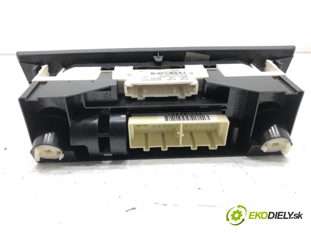 SEAT IBIZA IV liftback 2011 55 kW 1.2 TDI 1199 Panel ovládania kúrenia 6J0820045A (Prepínacie páčky pod volantom)