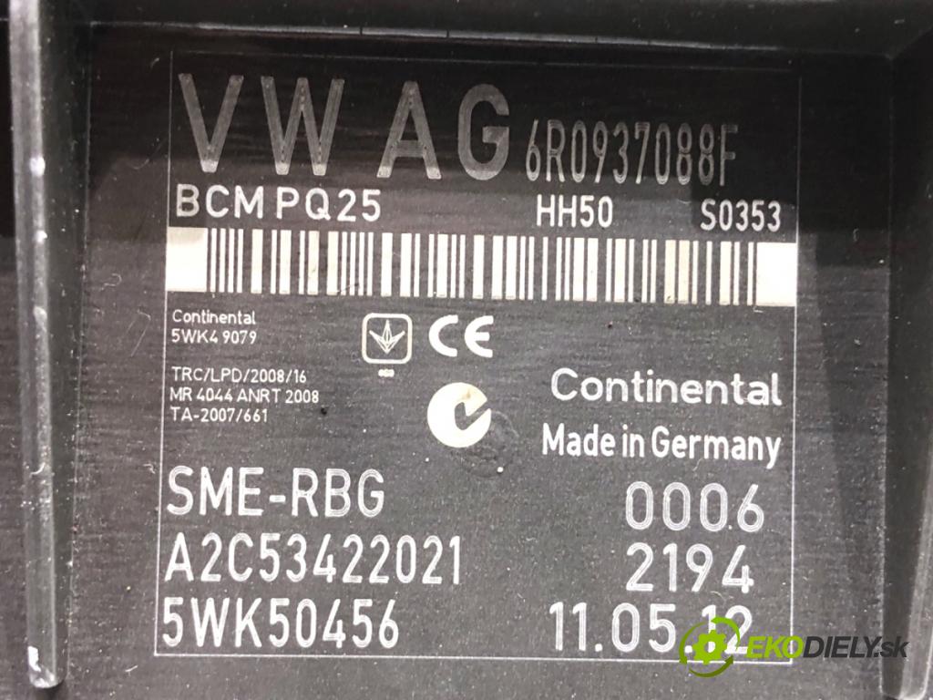 SEAT IBIZA IV liftback 2011 55 kW 1.2 TDI 1199 Modul BCM 6R0937088F (Riadiaca jednotka ostatné)