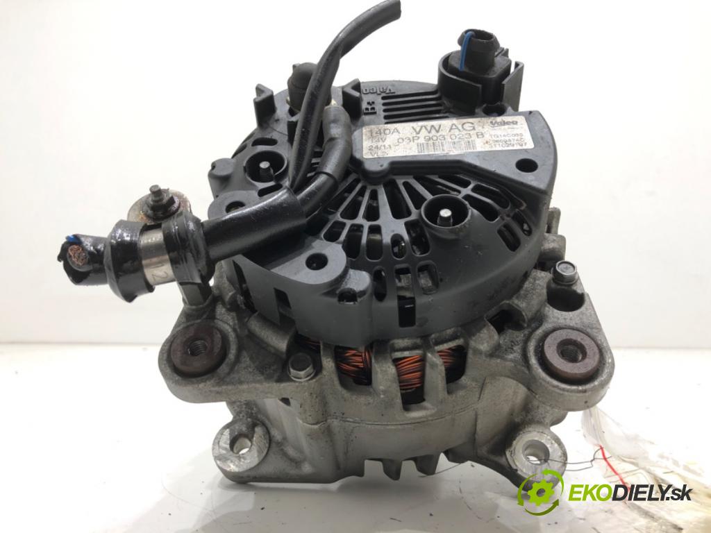 SEAT IBIZA IV liftback 2011 55 kW 1.2 TDI 1199 Alternátor 03P903023B (Alternátor)