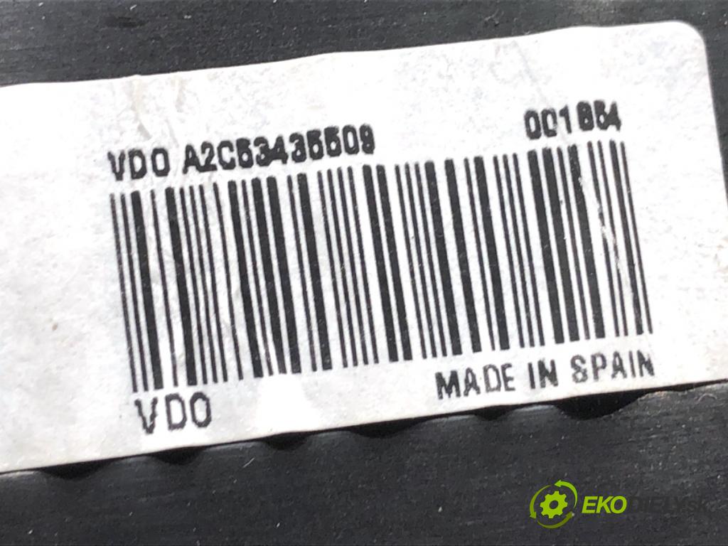 SEAT IBIZA IV liftback 2011 55 kW 1.2 TDI 1199 Prístrojovka 6J0920803J (Prístrojová doska)