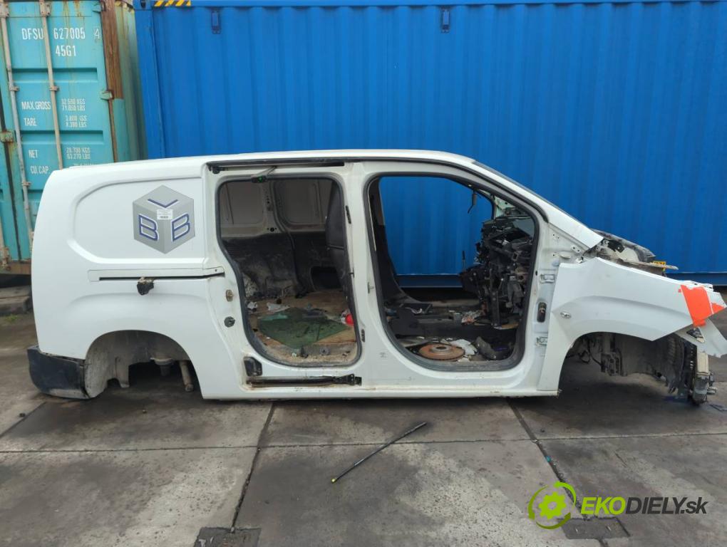CITROEN BERLINGO III nadwozie wielkoprzestrzenne (MPV) 2019 73 kW 1.6 BlueHDi 100 1560 KAROSERIA ČTVRŤÁK blatník zadní část levý pravý práh střecha PODŁUŻNICA levý pravý