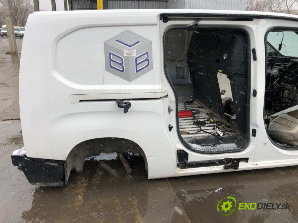 CITROEN BERLINGO III nadwozie wielkoprzestrzenne (MPV) 2019 73 kW 1.6 BlueHDi 100 1560 karoséria ČTVRŤÁK: Blatník zad pravy prah strecha PODŁUŻNICA ľavy pravy