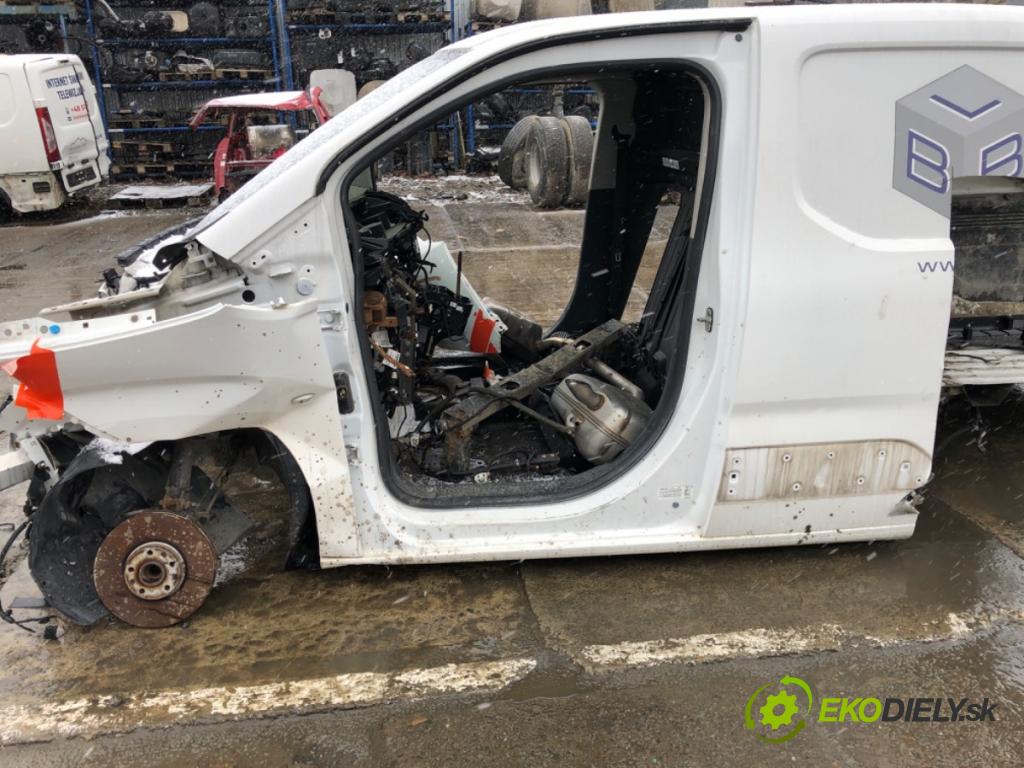 CITROEN BERLINGO III nadwozie wielkoprzestrzenne (MPV) 2019 73 kW 1.6 BlueHDi 100 1560 karoséria ČTVRŤÁK: Blatník zad pravy prah strecha PODŁUŻNICA ľavy pravy