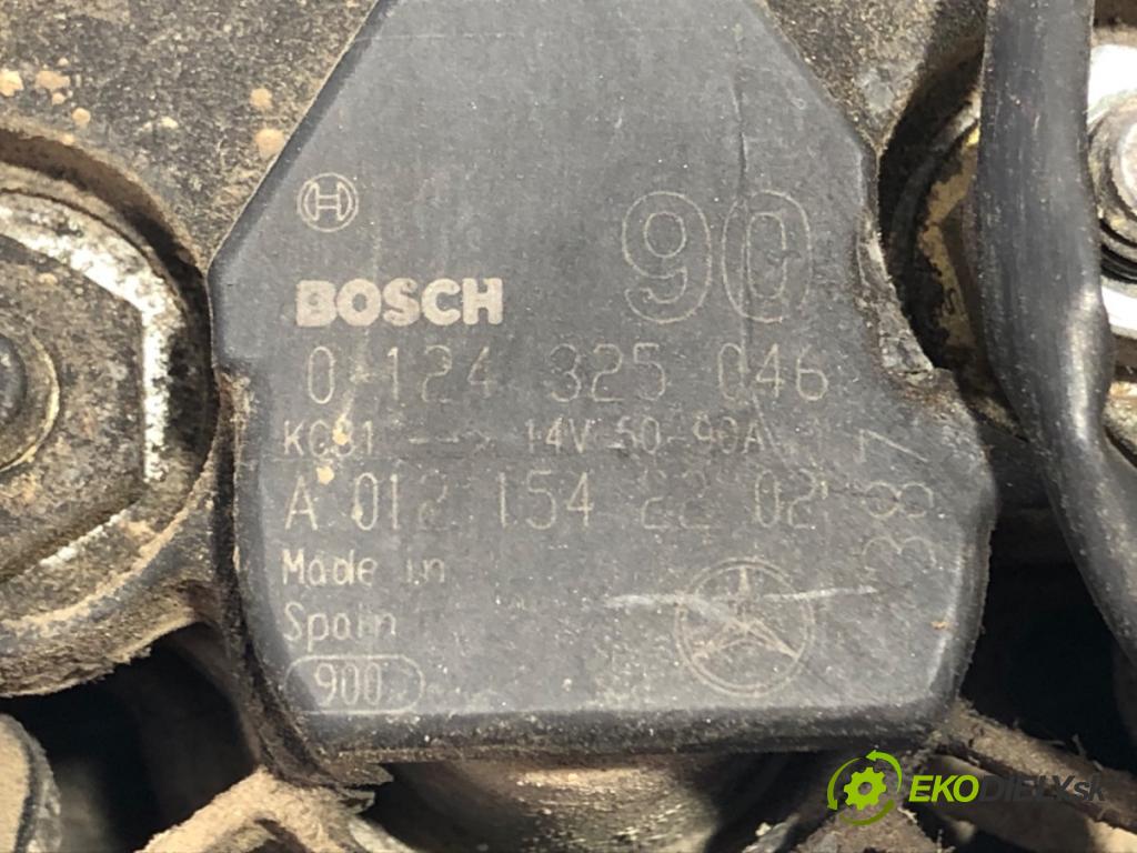 MERCEDES-BENZ W638 Autobus 2003 75 kW 110 CDI 2.2 (638.194) 2148 Alternátor A0121542202 (Alternátor)