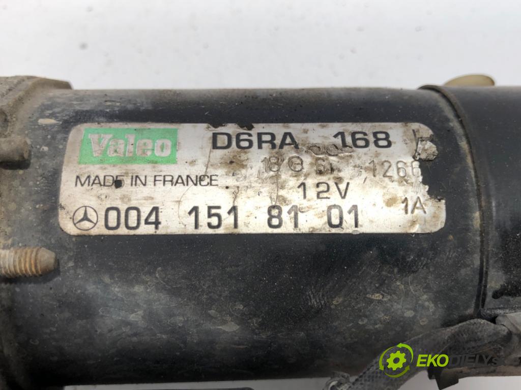 MERCEDES-BENZ W638 Autobus 1996 95 kW 113 2.0 (638.114, 638.194) 1998 Štartér 0041518101 (Štartér)