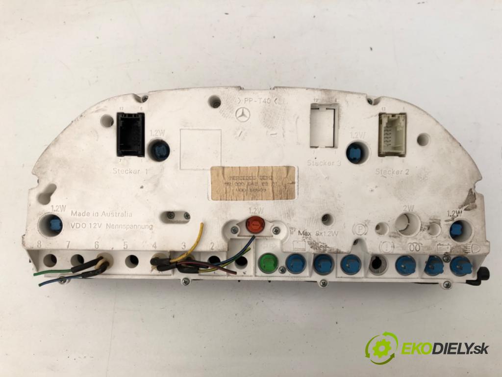 MERCEDES-BENZ W638 Autobus 1996 95 kW 113 2.0 (638.114, 638.194) 1998 Prístrojovka 0005422901 (Prístrojová doska)