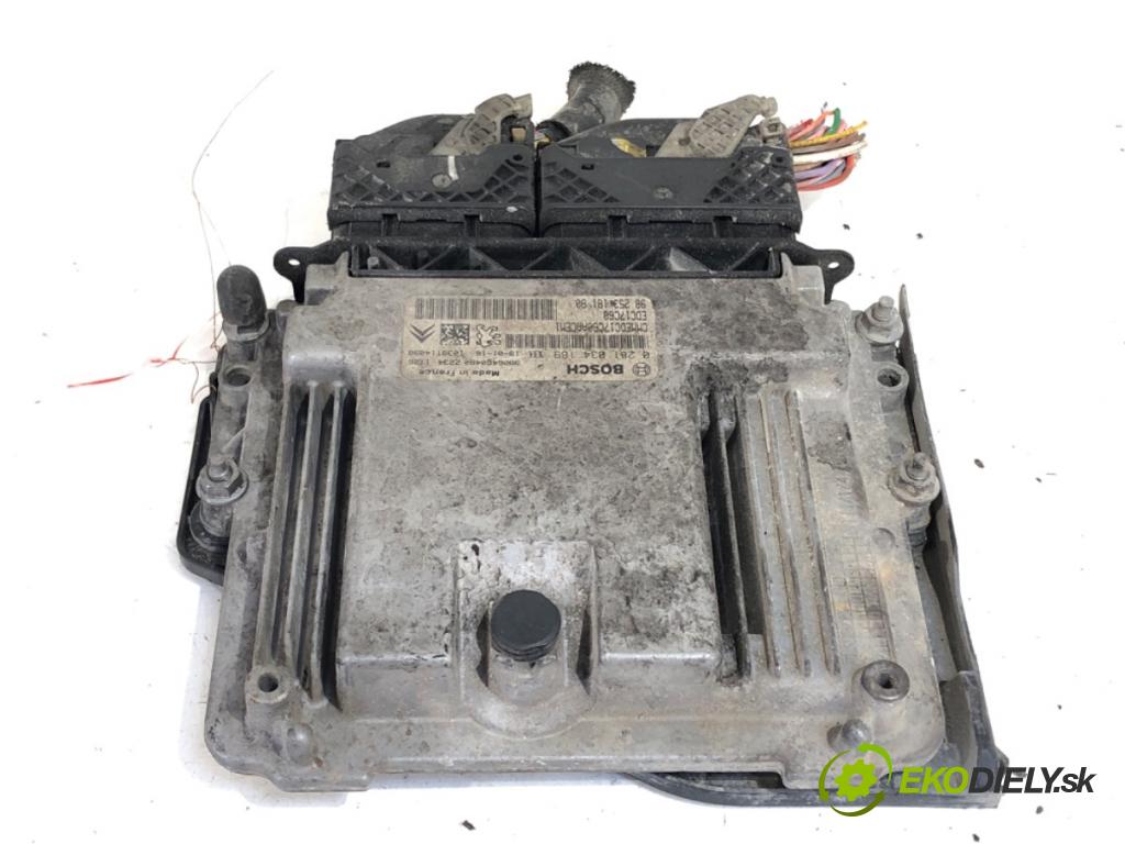 CITROEN BERLINGO III nadwozie wielkoprzestrzenne (MPV) 2019 73 kW 1.6 BlueHDi 100 1560 riadiaca jednotka Motor 9825318180 (Riadiaca jednotka)