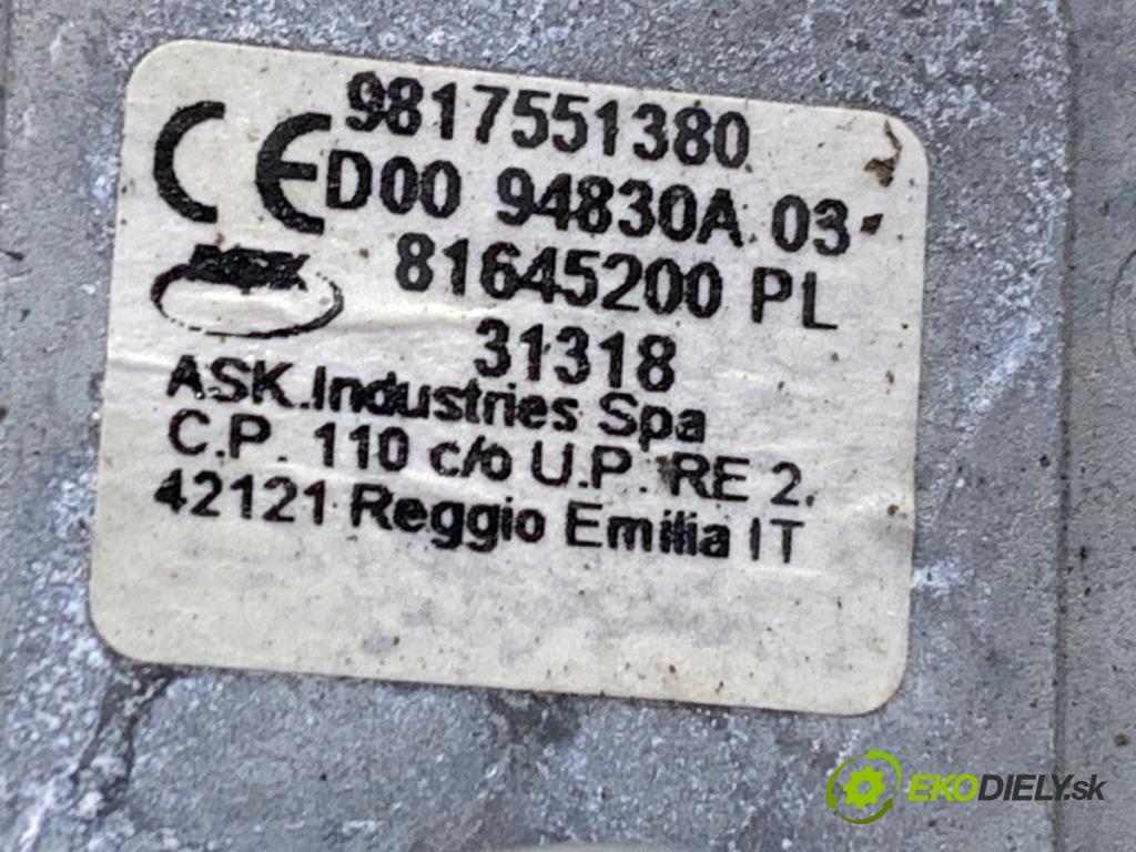 CITROEN BERLINGO III nadwozie wielkoprzestrzenne (MPV) 2019 73 kW 1.6 BlueHDi 100 1560 ANTENA 9817551380