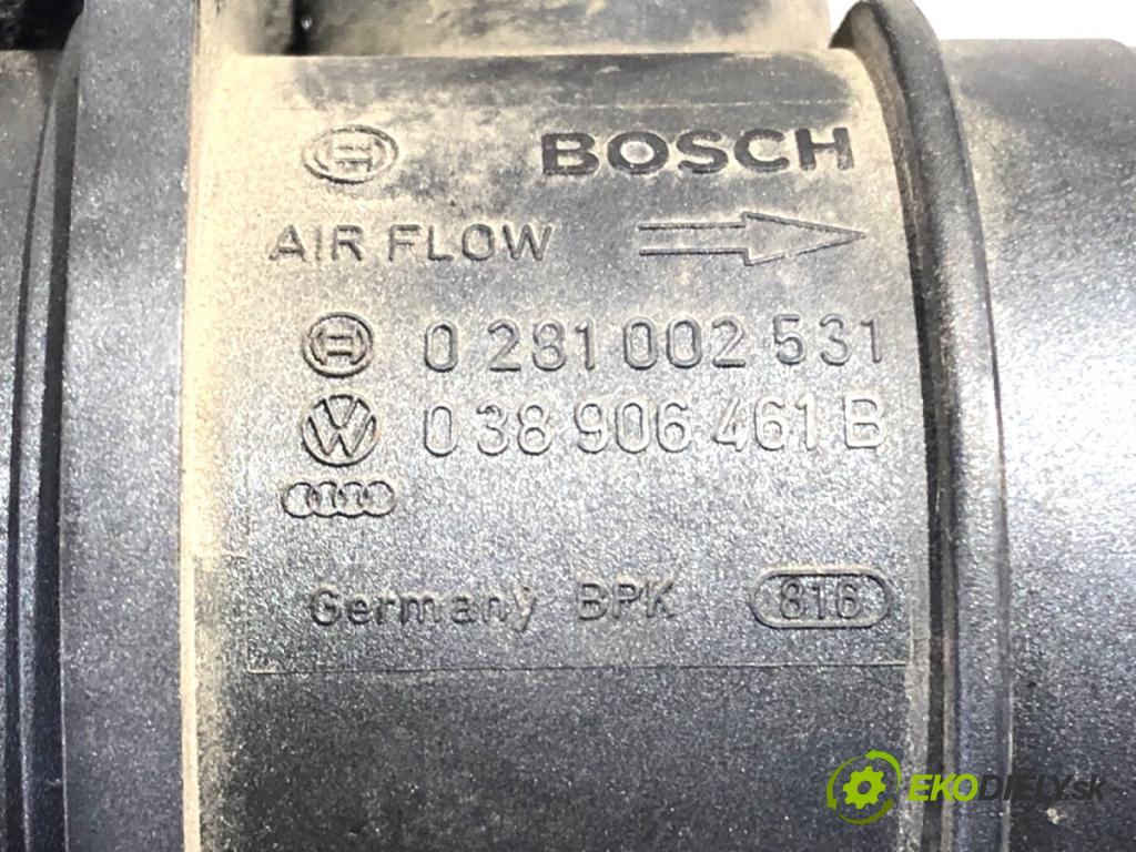 SKODA OCTAVIA II liftback 2007 77 kW 1.9 TDI 1896 Váha vzduchu 038906461B (Váha vzduchu)