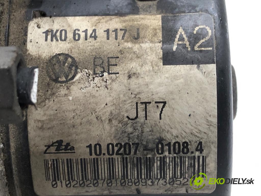 SKODA OCTAVIA II liftback 2007 77 kW 1.9 TDI 1896 Pumpa ABS 1K0614117J 1K0907379P (Pumpa ABS)