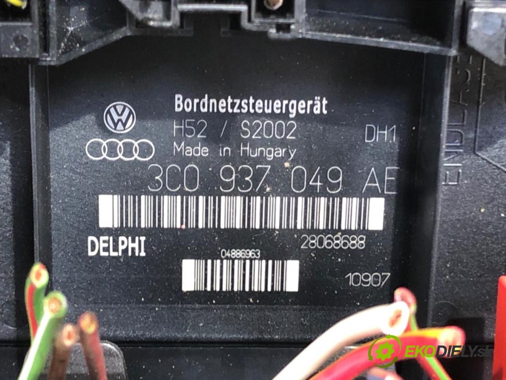 SKODA OCTAVIA II liftback 2007 77 kW 1.9 TDI 1896 Modul BORDNETZ 3C0937049AE (Riadiaca jednotka ostatné)