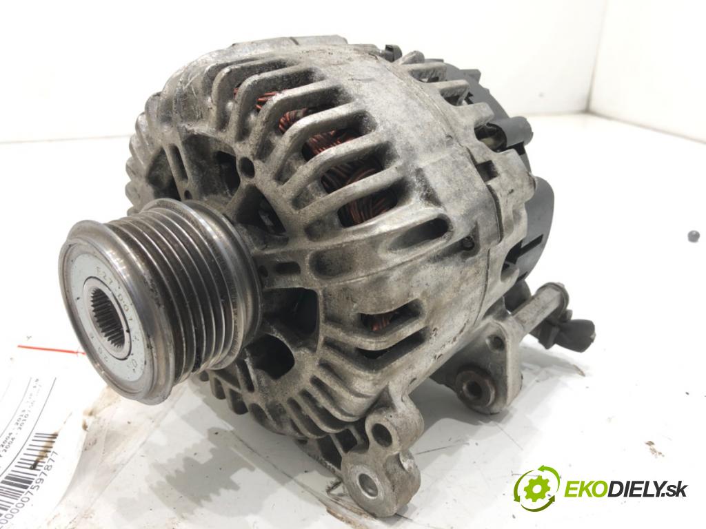 SKODA OCTAVIA II liftback 2007 77 kW 1.9 TDI 1896 Alternátor 06F903023C (Alternátor)