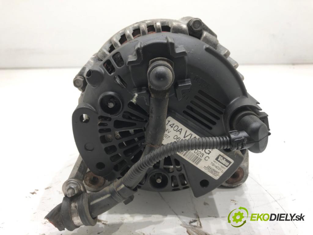 SKODA OCTAVIA II liftback 2007 77 kW 1.9 TDI 1896 Alternátor 06F903023C (Alternátor)