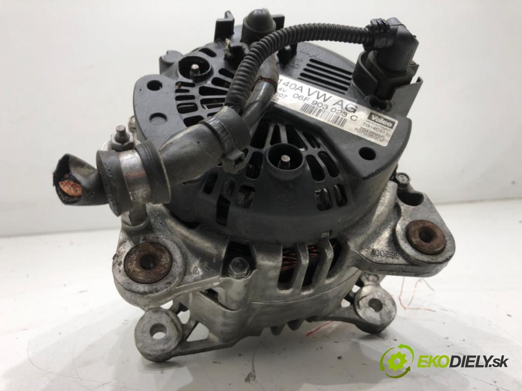SKODA OCTAVIA II liftback 2007 77 kW 1.9 TDI 1896 Alternátor 06F903023C (Alternátor)
