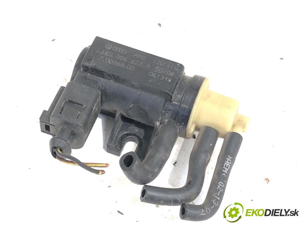SKODA OCTAVIA II liftback 2007 77 kW 1.9 TDI 1896 Ventil tlaku 1K0906627A (Ventil)