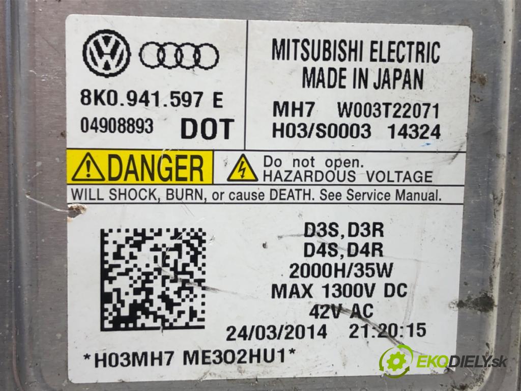 VW GOLF VII Kombi 2014 110 kW 2.0 TDI 1968 Menič XENON 8K0941597E (Riadiaca jednotka xenónu)