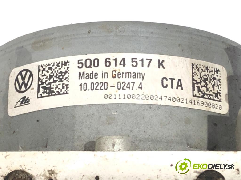 VW GOLF VII Kombi 2014 110 kW 2.0 TDI 1968 Pumpa ABS 5Q0614517K (Pumpa ABS)