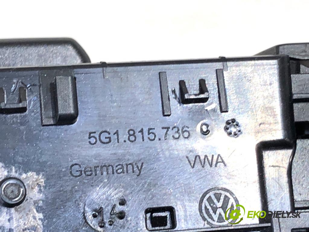 VW GOLF VII Kombi 2014 110 kW 2.0 TDI 1968 mří topení přední část 5G1815736C