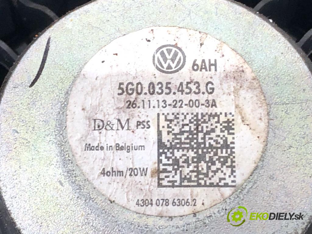 VW GOLF VII Kombi 2014 110 kW 2.0 TDI 1968 reproduktory 5G0035453G