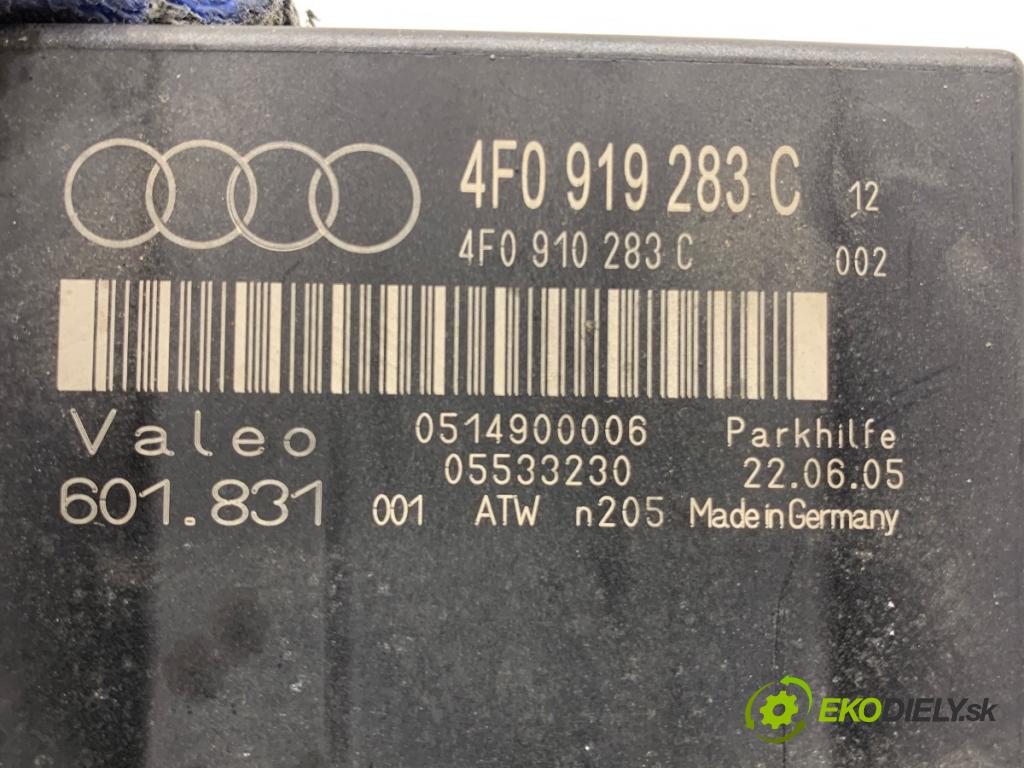 AUDI A6 C6 Kombi 2005 132 kW 2.7 TDI quattro 2698 Modul PDC 4F0919283C (Riadiaca jednotka ostatné)