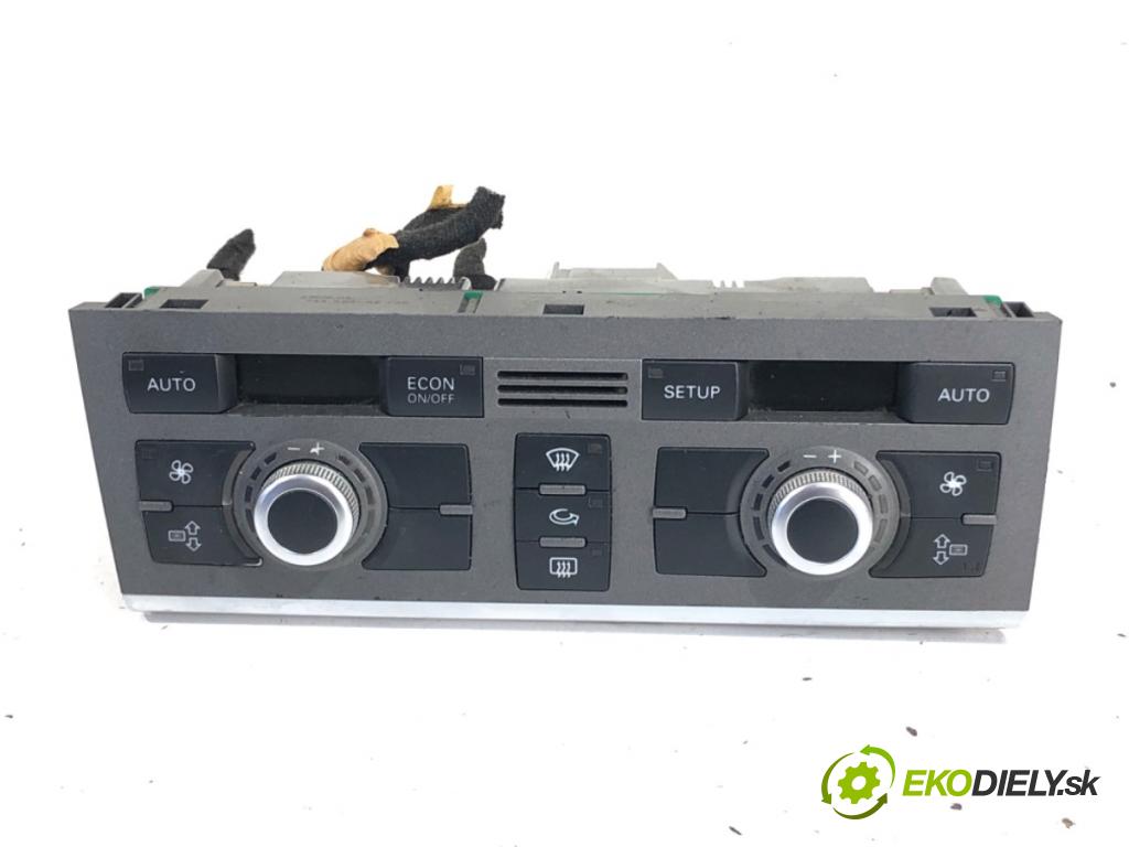 AUDI A6 C6 Kombi 2005 132 kW 2.7 TDI quattro 2698 Panel ovládania kúrenia 4F1820043R (Prepínacie páčky pod volantom)