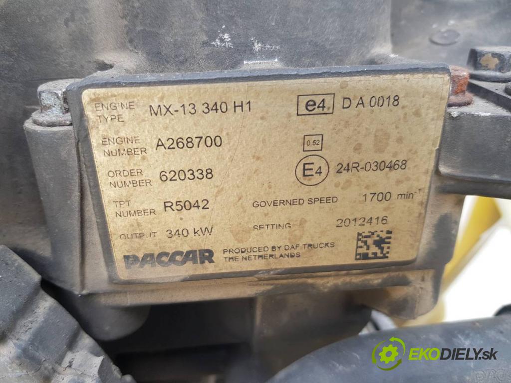 DAF XF Ciągnik siodłowy 2016 340 kW FT 460 340 kW [462 KM] olej napędowy 2012 - 2022 12900 motor MX-13340H1 (Motor)