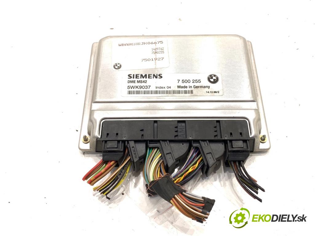 BMW E46 coupe 1999 110 kW 318 Ci 1995 riadiaca jednotka Motor 7500255 (Riadiaca jednotka)