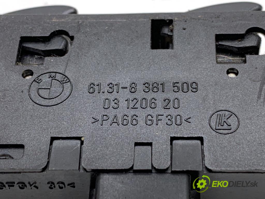 BMW E46 coupe 1999 110 kW 318 Ci 1995 Prepínač okien  (Prepínacie páčky pod volantom)