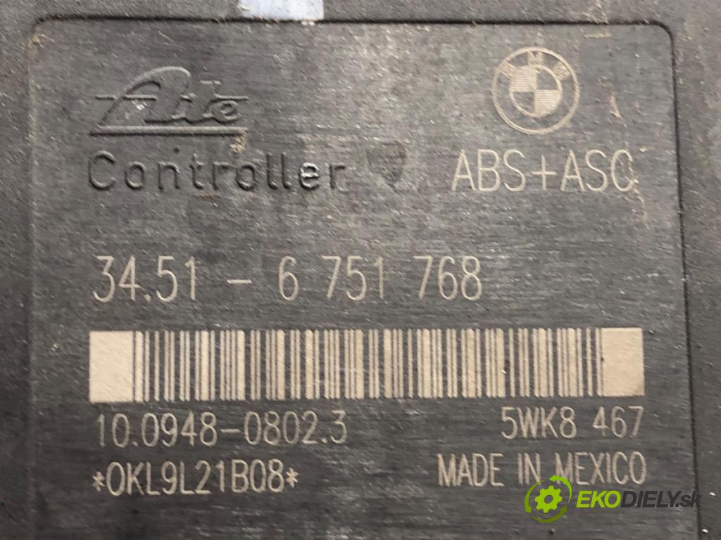 BMW E46 coupe 1999 110 kW 318 Ci 1995 Pumpa ABS 6751767 (Pumpa ABS)