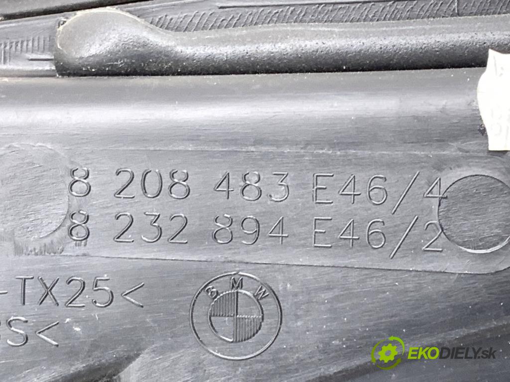 BMW E46 coupe 1999 110 kW 318 Ci 1995 Torpédo, plast pod čelné okno 8208483 (Torpédo (plast pod čelným sklom))