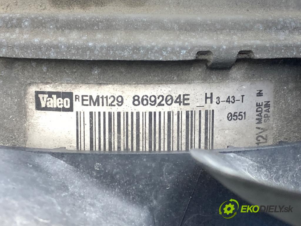 AUDI A4 B6 Kombi 2003 85 kW 1.9 TDI 1896 ventilátor klimatizace  (Ventilátor chladiče klimatizace)