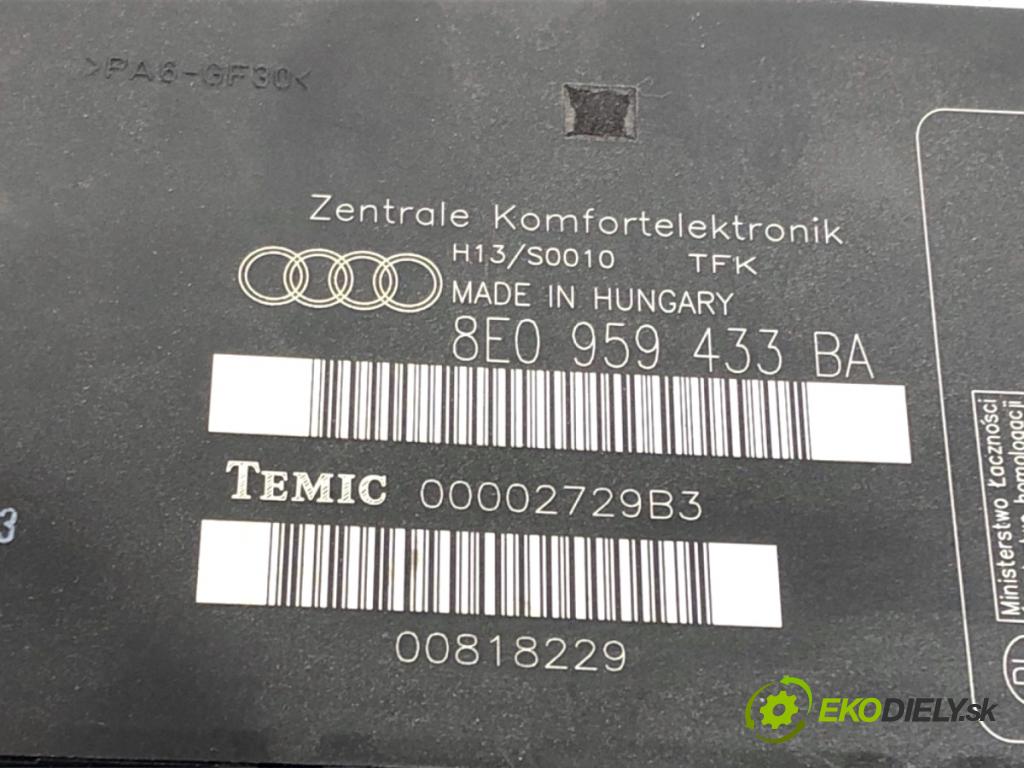 AUDI A4 B6 Kombi 2003 85 kW 1.9 TDI 1896 Modul komfortu 8E0959433BA (Modul komfortu)