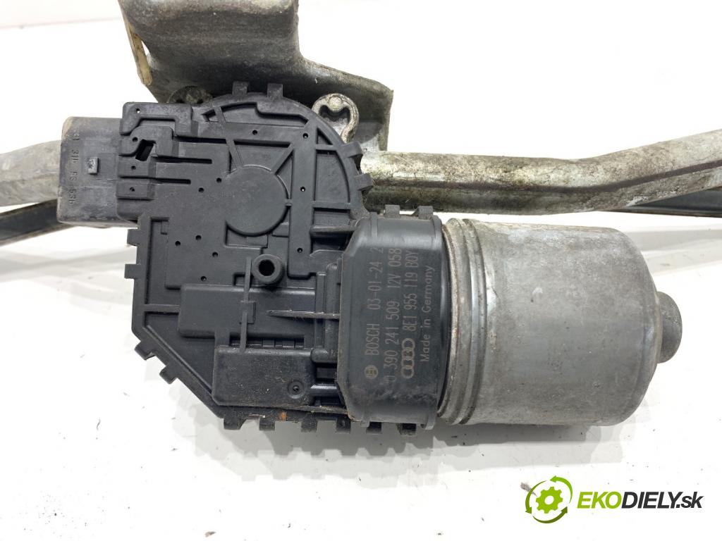 AUDI A4 B6 Kombi 2003 85 kW 1.9 TDI 1896 Mechanizmus stieračov predný 8E1955119 (Motorček stieračov predný)