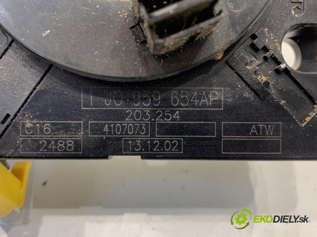 VW PASSAT B5 FL sedan 2002 96 kW 1.9 TDI 1896 Krúžok, slimák airbag 1J0959654AP (Airbag)