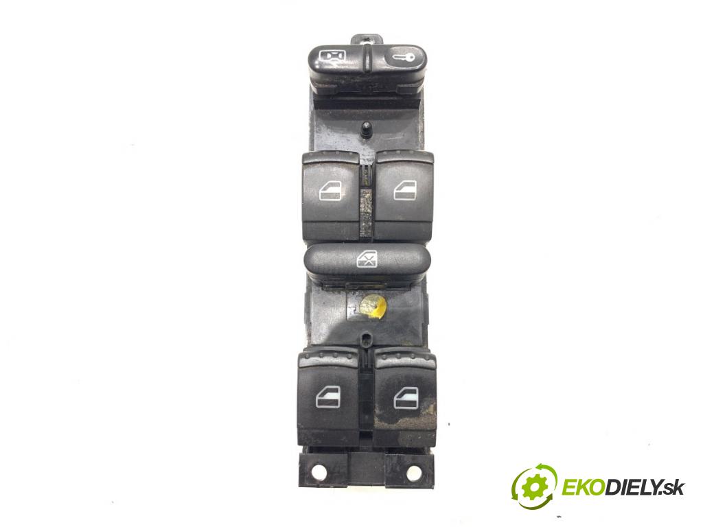 VW PASSAT B5 FL sedan 2002 96 kW 1.9 TDI 1896 Prepínač okien 1J4959857D (Prepínacie páčky pod volantom)