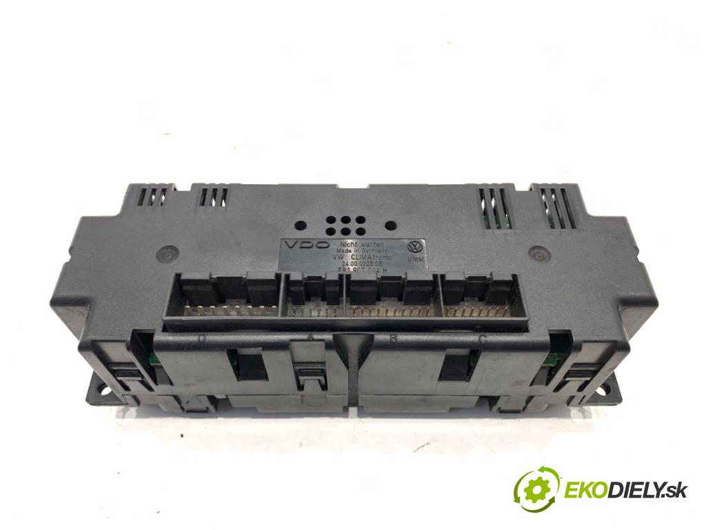 VW PASSAT B5 FL sedan 2002 96 kW 1.9 TDI 1896 Panel ovládania kúrenia 3B1907044H (Prepínacie páčky pod volantom)