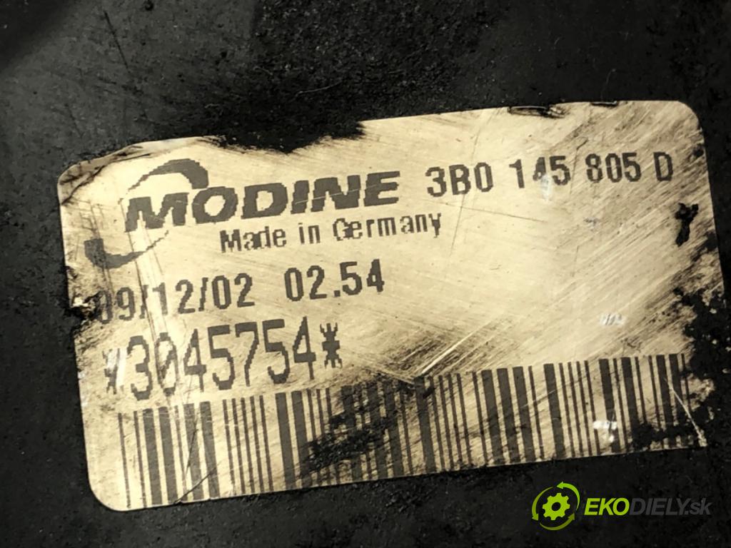 VW PASSAT B5 FL sedan 2002 96 kW 1.9 TDI 1896 intercooler 3B0145805D (Intercooler (chladič stlačeného vzduchu))