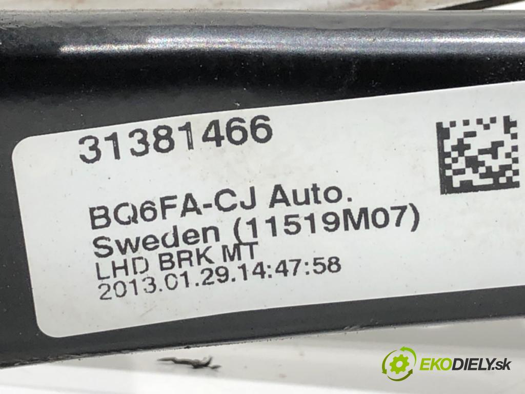VOLVO V40 liftback 2013 110 kW T3 GTDi 1596 PEDÁL: 31381466 31280595 (Potenciometer plynového pedálu)