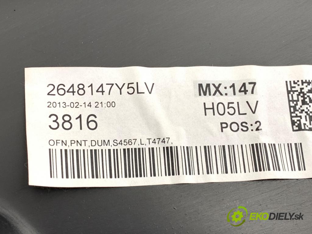VOLVO V40 liftback 2013 110 kW T3 GTDi 1596 ča dveře levý přední část