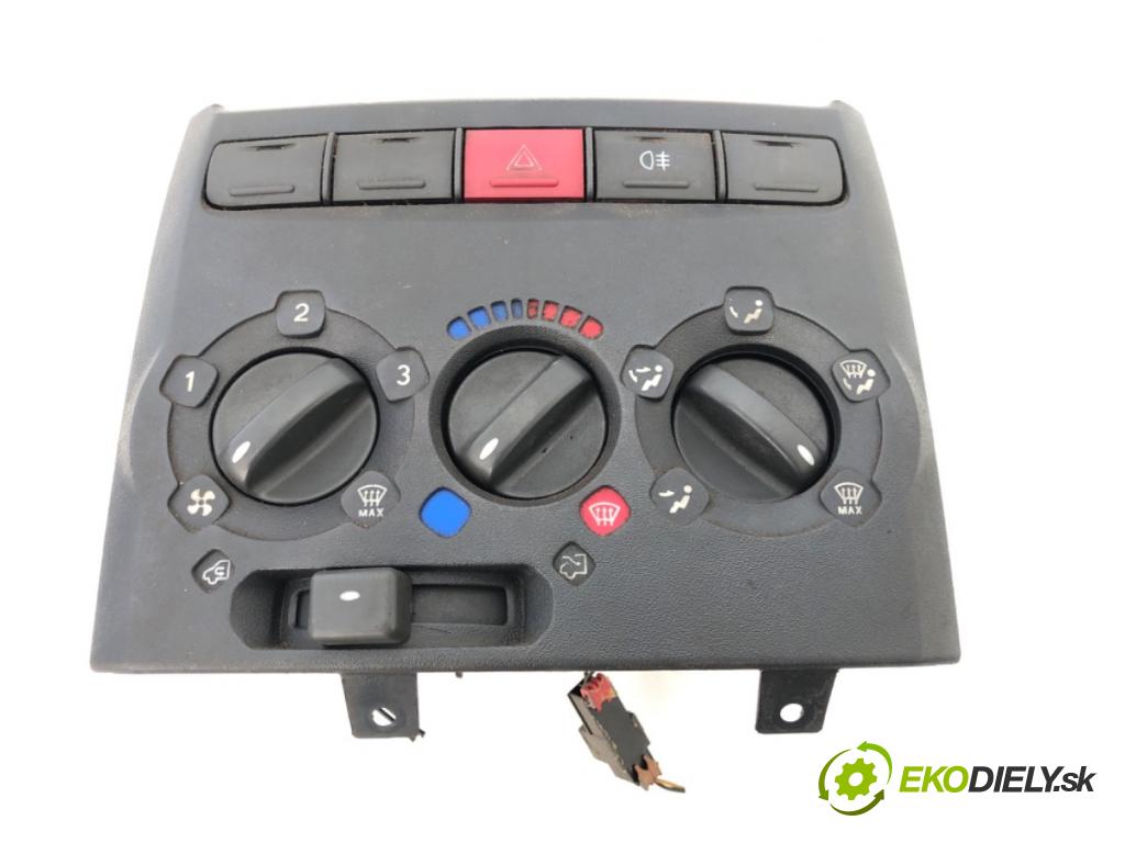 PEUGEOT BOXER I Autobus 2005 74 kW 2.2 HDi 2179 Panel ovládania kúrenia 7353387570 (Prepínacie páčky pod volantom)