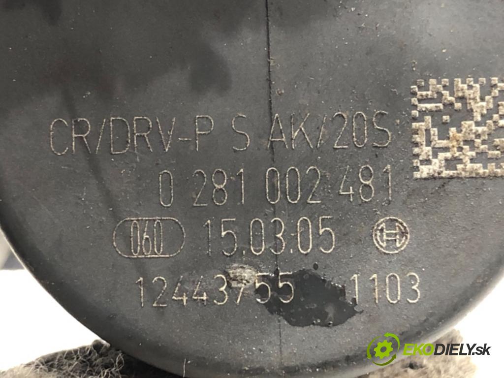 BMW E83 SUV 2005 110 kW 2.0 d 1995 Snímač tlaku paliva 0281002481 (Snímač)