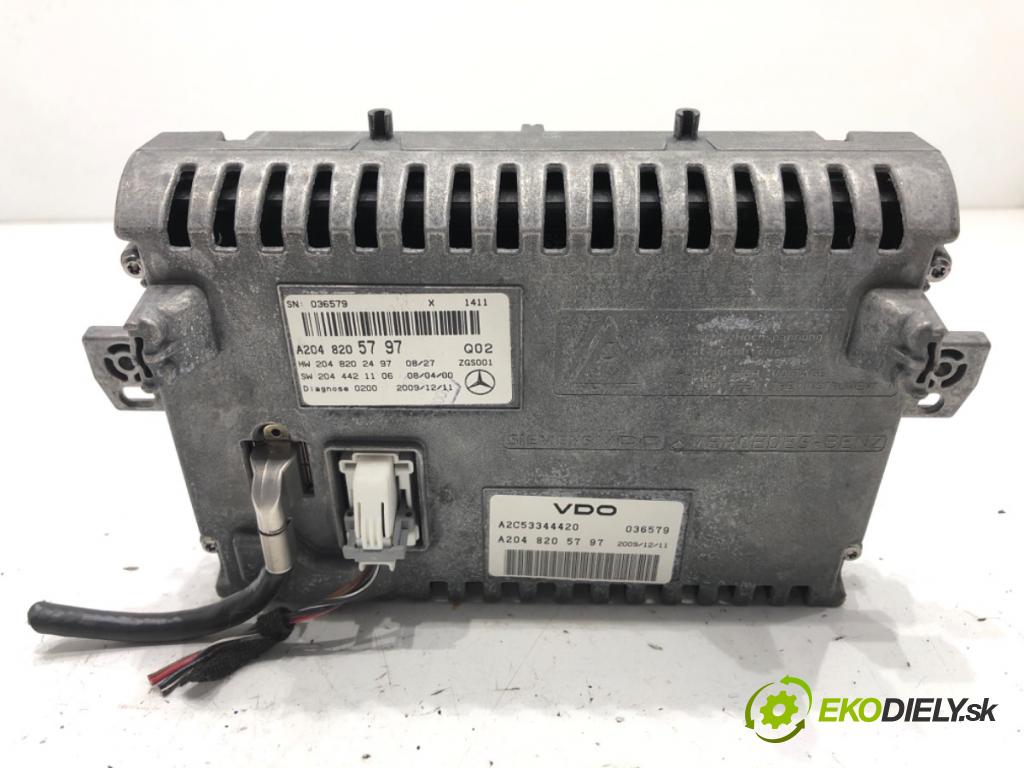 MERCEDES-BENZ X204 SUV 2009 125 kW 220 CDI 4-matic (204.984, 204.997) 2143 Dislpej A2048205797 (Prístrojová doska)