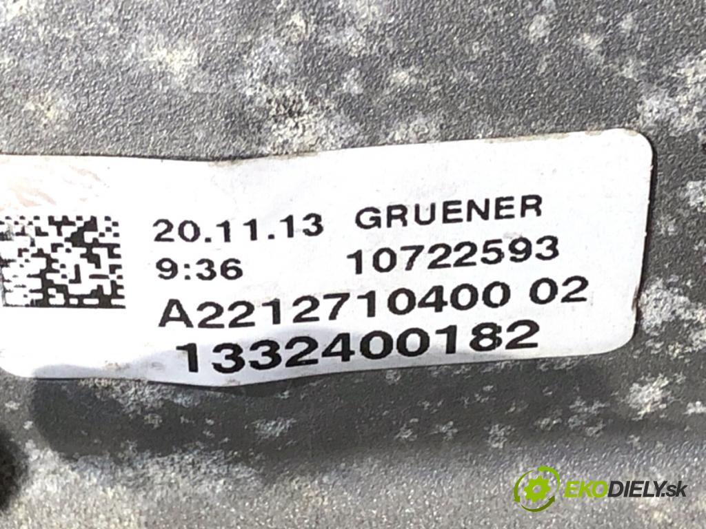 MERCEDES-BENZ X204 SUV 2009 125 kW 220 CDI 4-matic (204.984, 204.997) 2143 Prevodovka A2212710400 201200163 (Prevodovka)