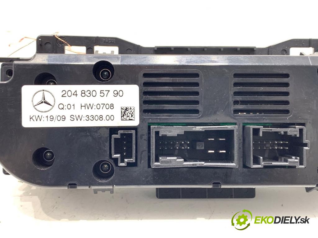 MERCEDES-BENZ X204 SUV 2009 125 kW 220 CDI 4-matic (204.984, 204.997) 2143 Panel ovládania kúrenia 2048305790 (Prepínacie páčky pod volantom)