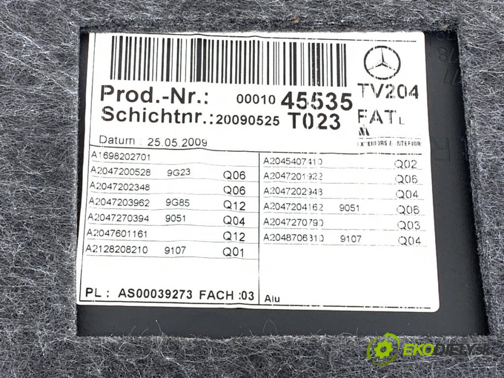 MERCEDES-BENZ X204 SUV 2009 125 kW 220 CDI 4-matic (204.984, 204.997) 2143 ča dveře levý přední část